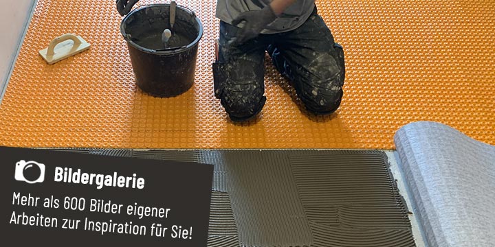 Fliesengalerie Fußbodenheizung
