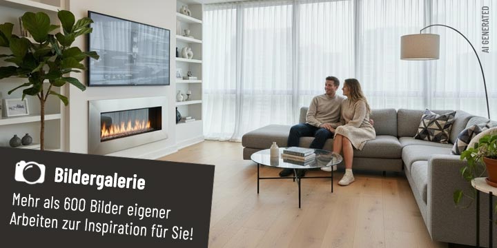 Fliesen in Holzoptik für das Wohnzimmer