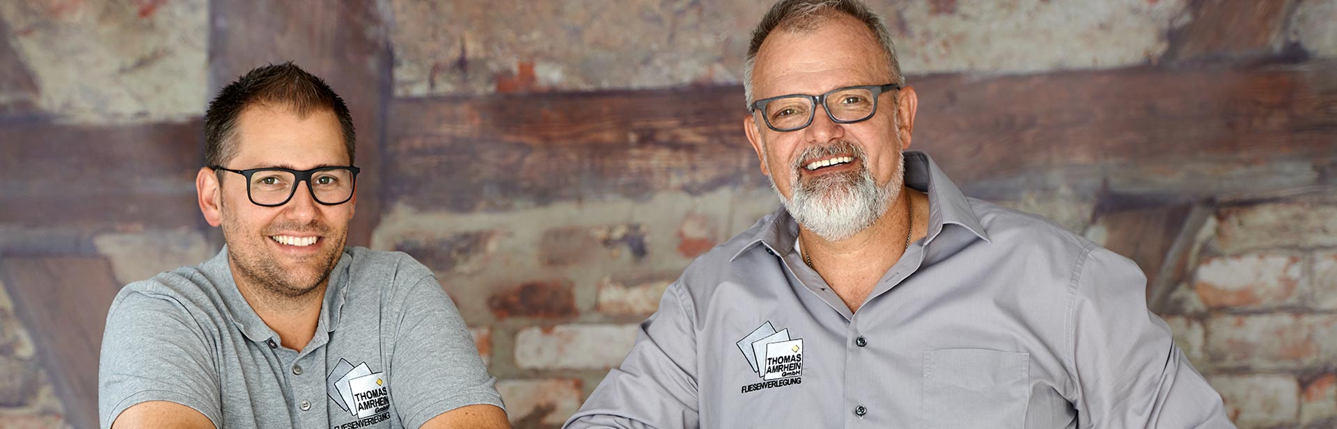 Sebastian und Thomas Amrhein Fliesenlegermeisterbetrieb