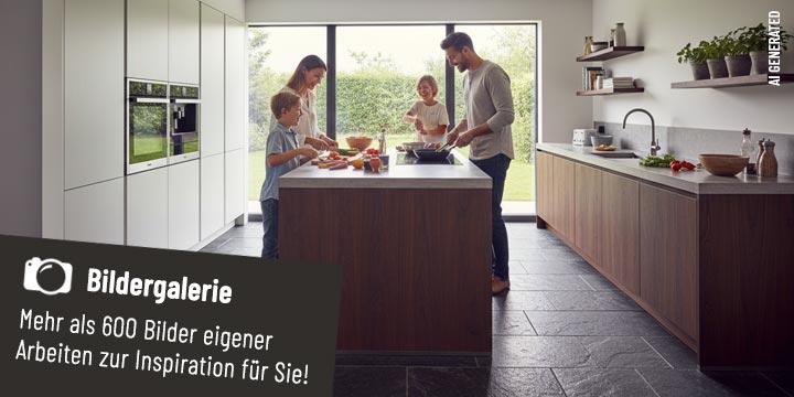 Schieferfliesen in der Küche