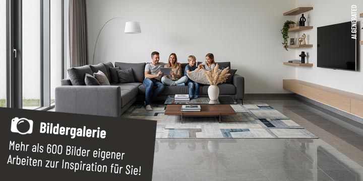 XXL-Fliesen im Wohnbereich