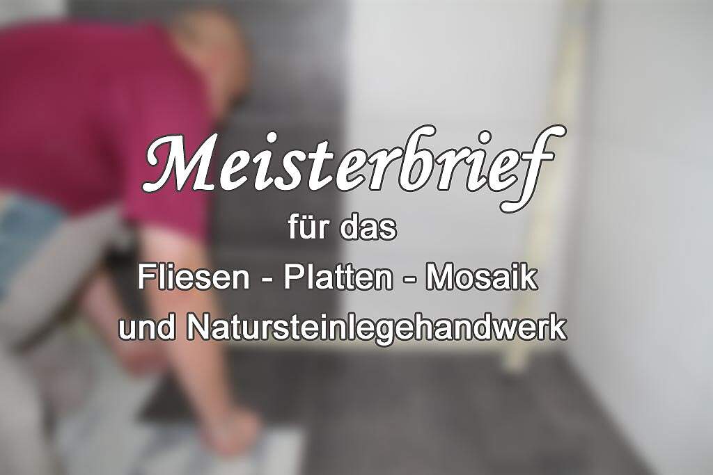 Einführung der Meisterplicht für selbständige Handwerker